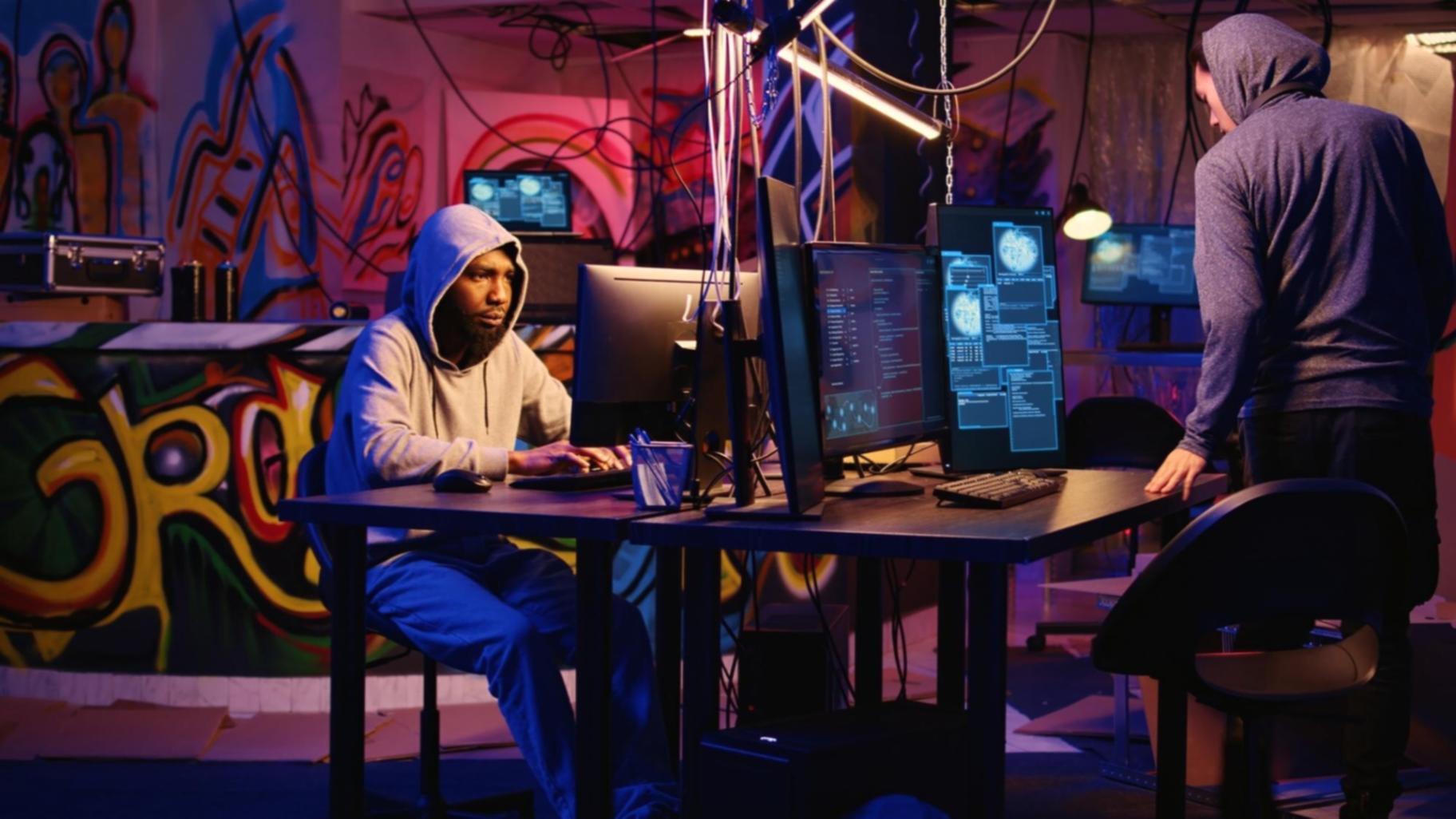 Student working through algorithm problems at SparkEvolve learning space in Kaohsiung